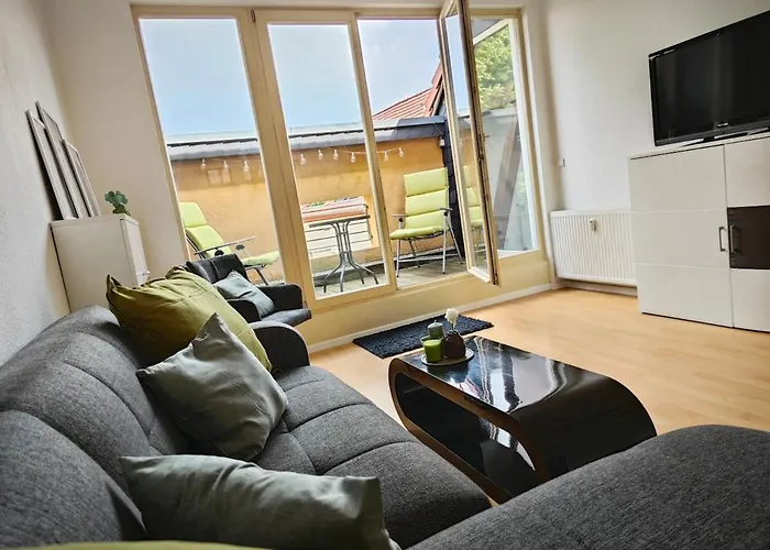 아파트 Zentrale 3 Mit Altbau Charme Und Loggia *